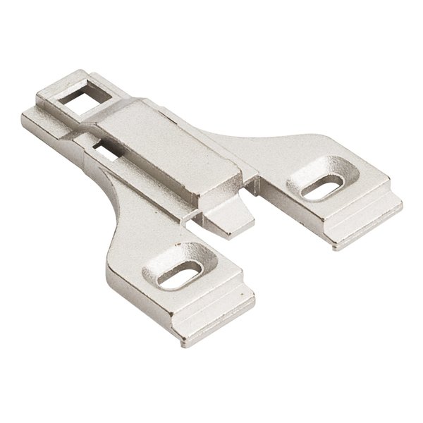 Hardware Resources Heavy Duty 3 mm Non-Cam Adj Zinc Die Cast Plate for 500 Series Euro Hinges 400.3454.75